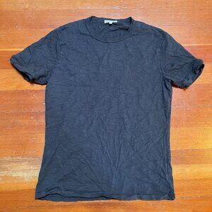 Alex Mill 100% Cotton Black Standard Slub Cotton T Shirt Men's Small Rrp $68